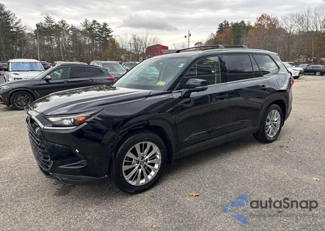 2024 Toyota Grand Highlander Platinum from USA, damaged, VIN 5TDAAAB5XRS002431